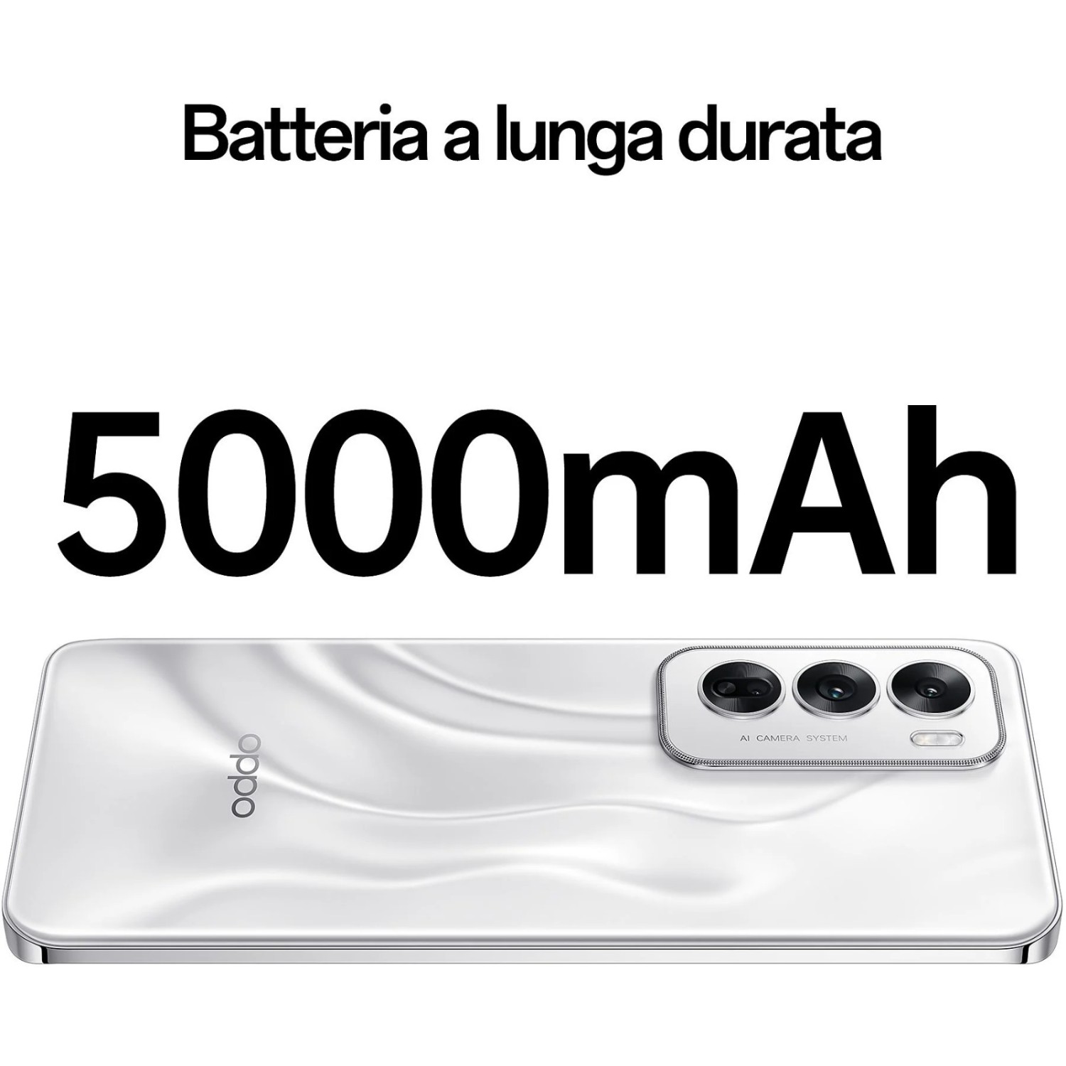 Vendita online Telefonia Oppo Reno 12  12+256GB 5G Silver costo  349,99 €  spedizione in 24h-48h pagmamento PayPal Contrassegno