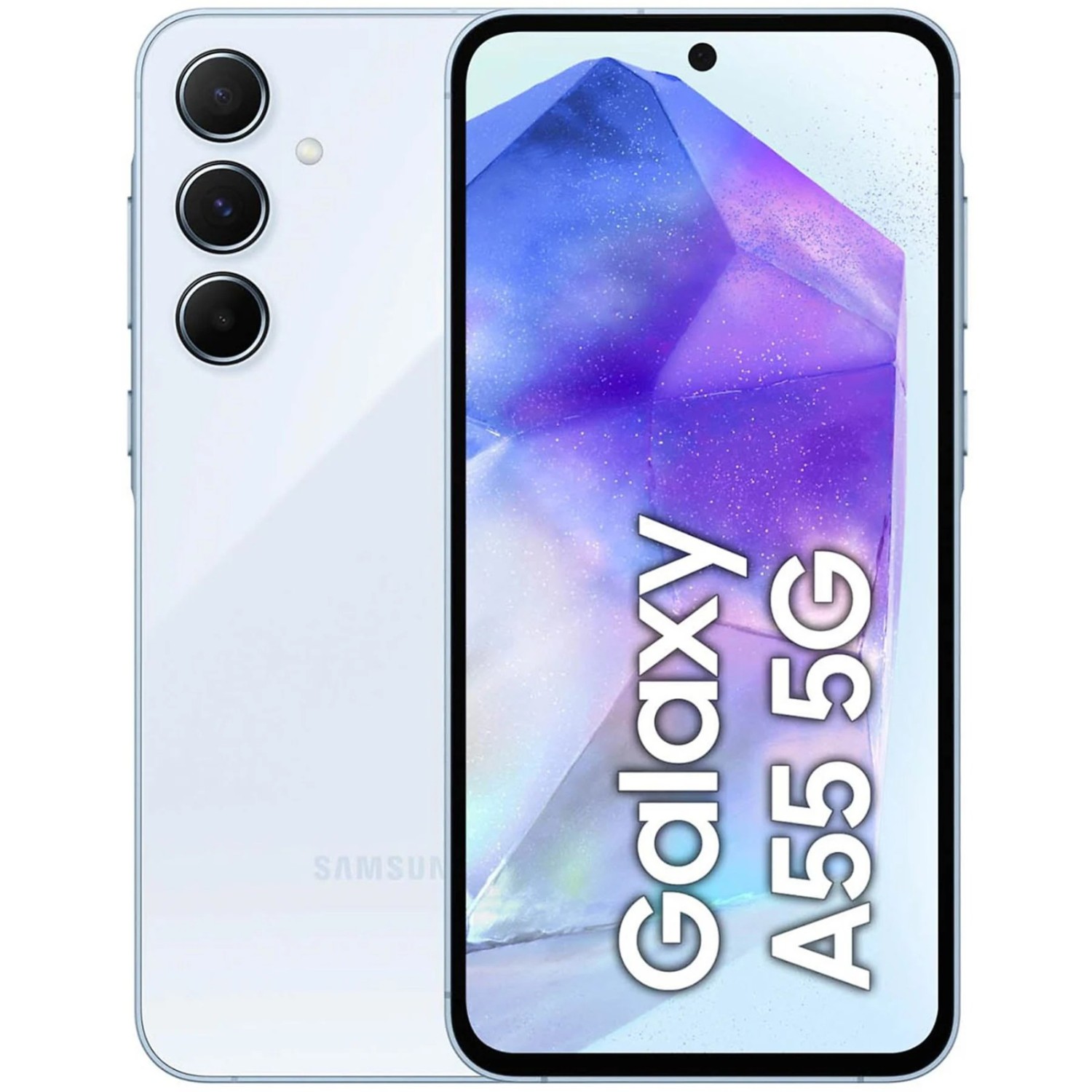 Vendita online Telefonia SAMSUNG Galaxy A55 5G 256GB Iceblu costo  394,99 €  spedizione in 24h-48h pagmamento PayPal Contrassegno