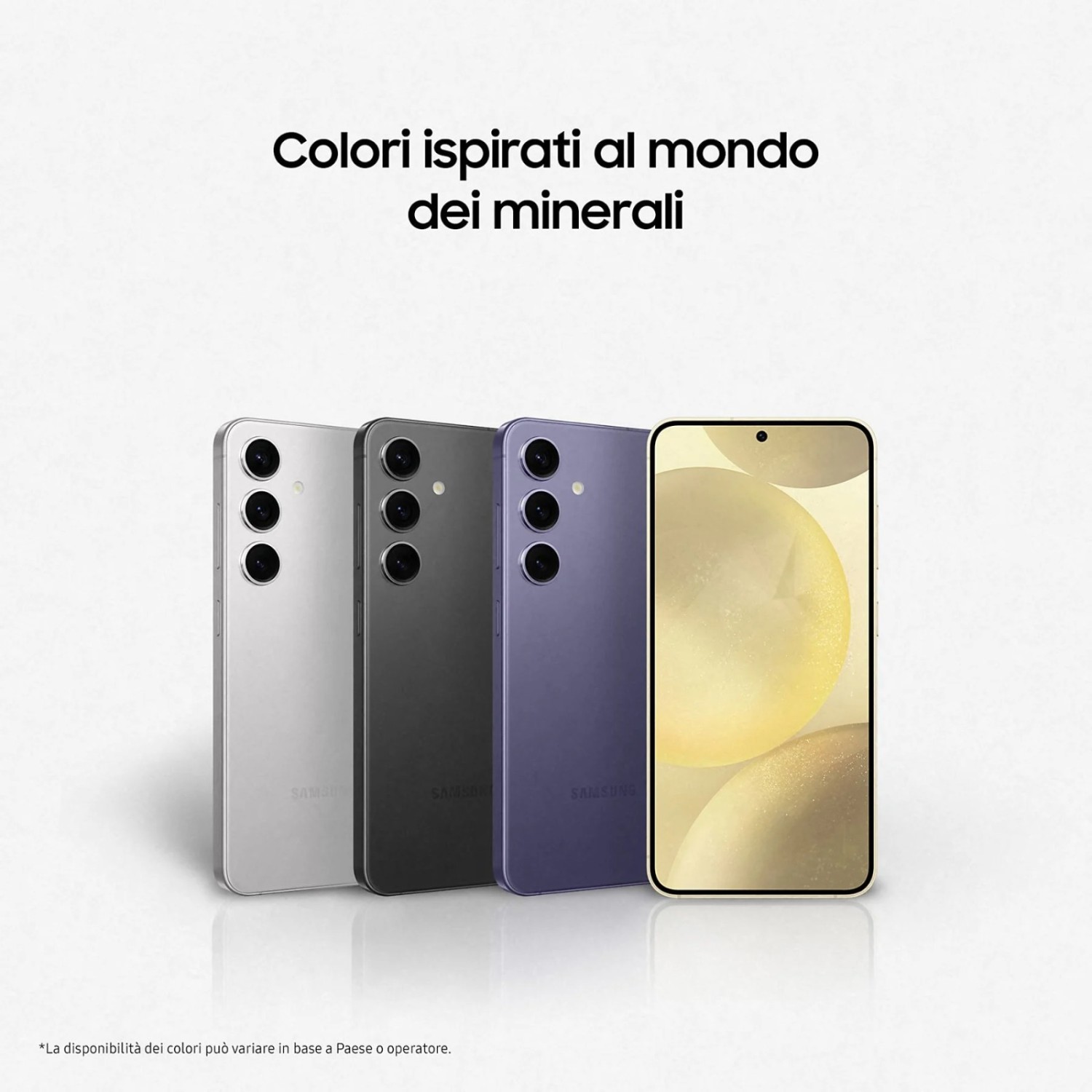 Vendita online Telefonia SAMSUNG Galaxy S24 256GB Giallo costo  594,99 €  spedizione in 24h-48h pagmamento PayPal Contrassegno