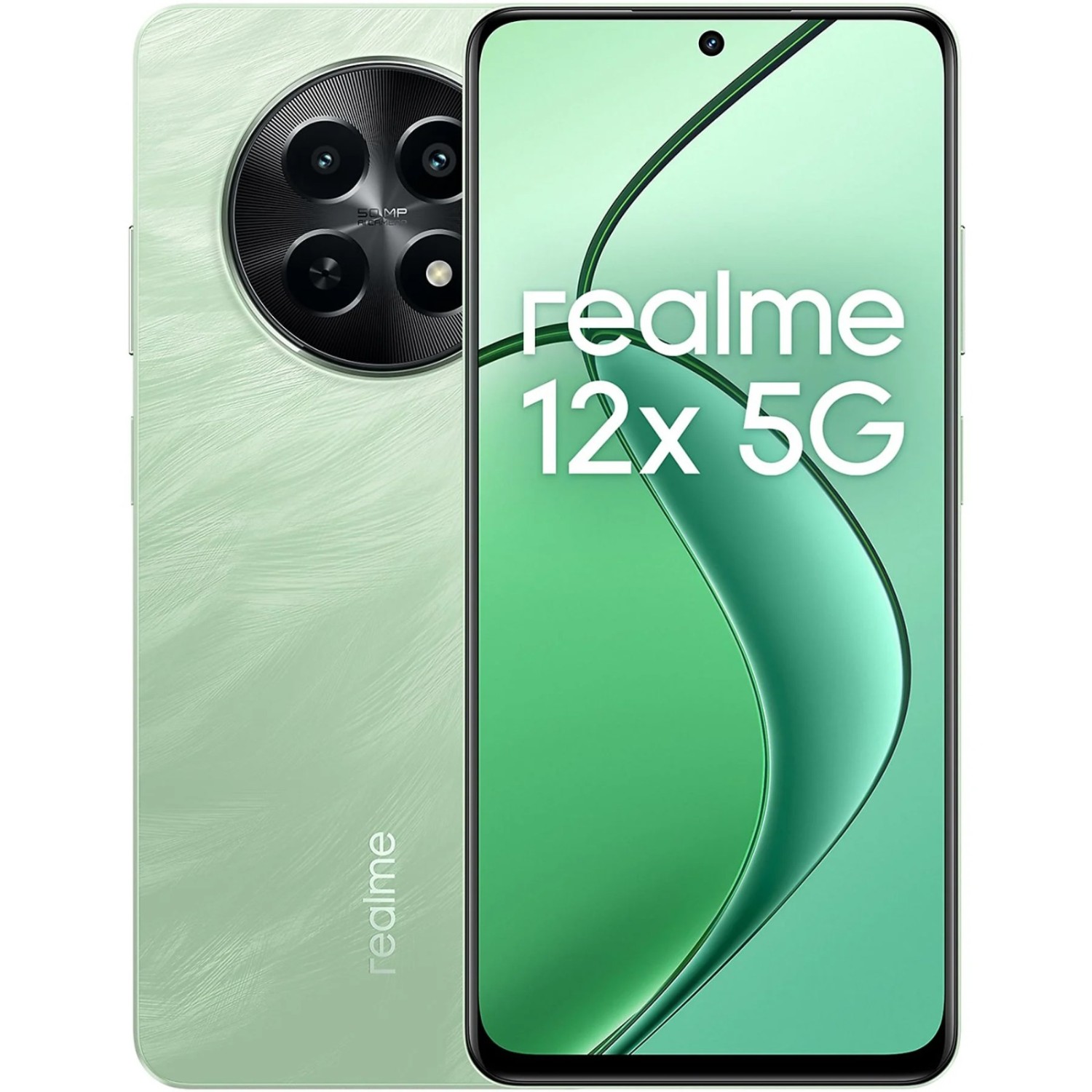 Vendita online Smartphone Realme 12X 8+256GB Green costo  144,99 €  spedizione in 24h-48h pagmamento PayPal Contrassegno